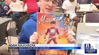 Young Rochester comic creators showcase work at Central Library
