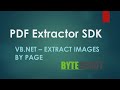 PDF Extractor SDK - VB.NET - Extract Images by Page