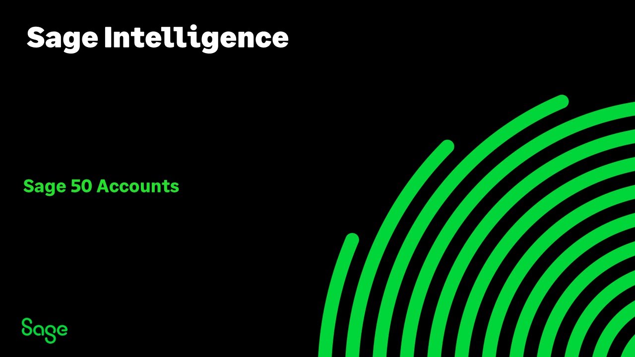 Sage 50c Accounts (UK) - Sage Intelligence business insider