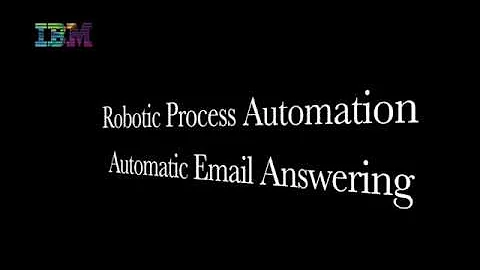 IBM RPA Mailbot demo with English subtitles