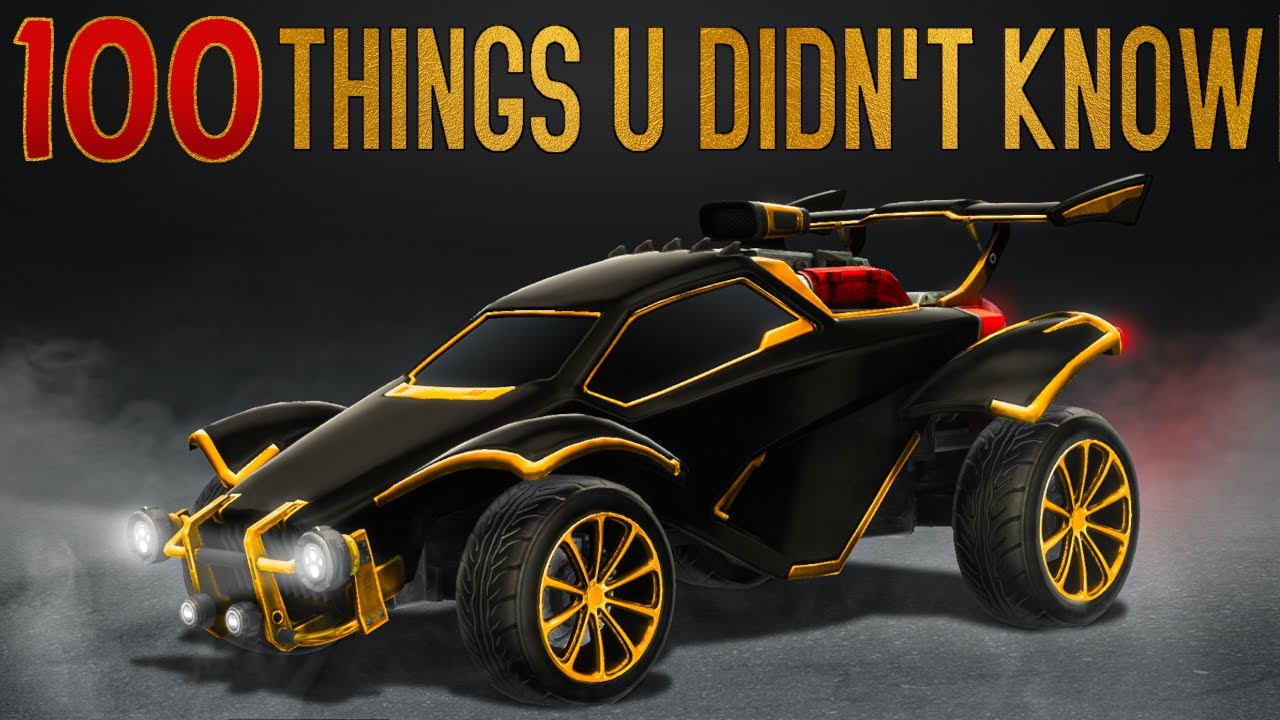 A Solid 20 Minutes of Weird Facts About Rocket League