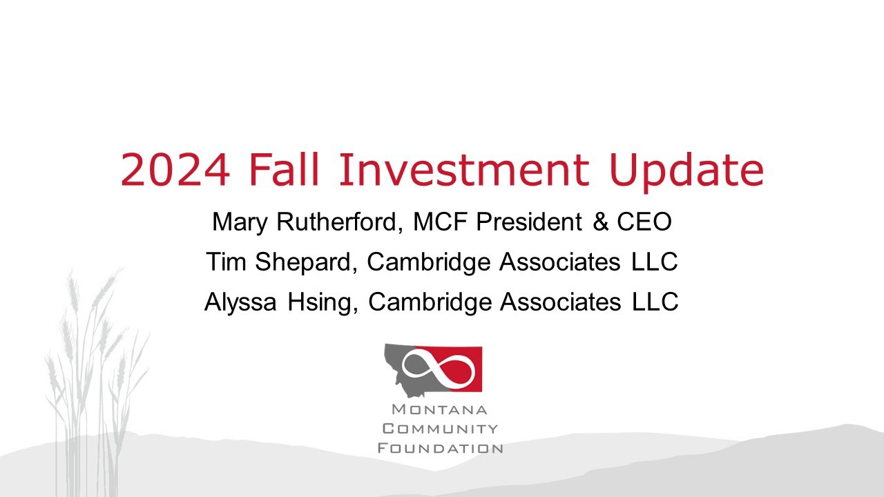 2024 Fall Investment Update - YouTube