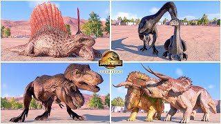All Dinosaurs Cute Moments Animations 🦖 Jurassic World Evolution 2