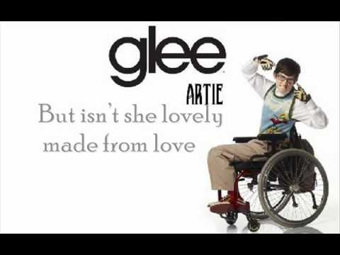 ISN'T SHE LOVELY (TRADUÇÃO) - Glee 