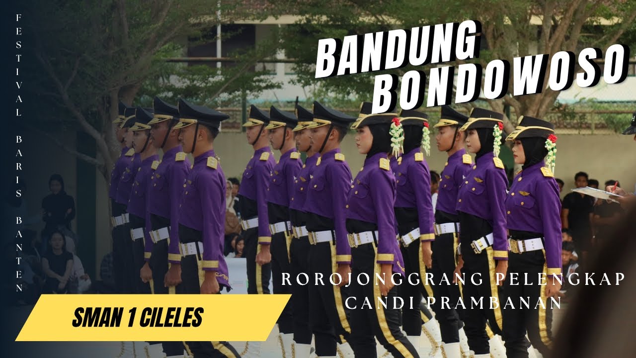 Paskibra SMAN 1 Cileles IN Festival Baris Banten (FBB)