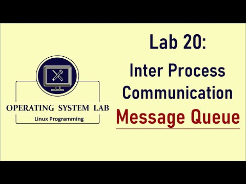 Program for IPC using Message Queues || msgget || msgsnd || msgrcv