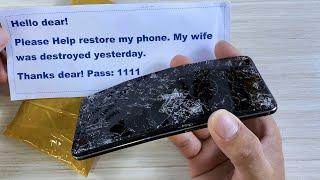 Restoration destroyed phone | Restoring Vivo V7  | Rebuild broken phone