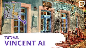 How to transform your photo into a mosaic - Vincent AI Tutorial