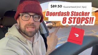 My BIGGEST Doordash Offer Yet | 8 Stops!!