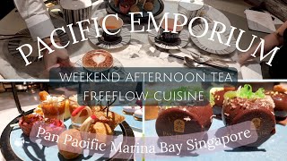Singapores' TOP Afternoon Tea | Pacific Emporium, Pan Pacific, Marina Bay | Weekend FREEFLOW cuisine screenshot 1