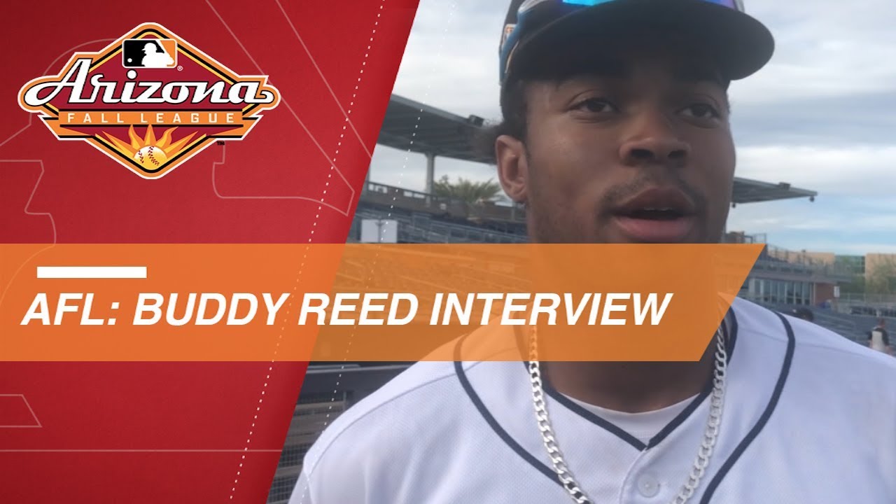 Padres OF prospect Buddy Reed on Fall League reps - YouTube