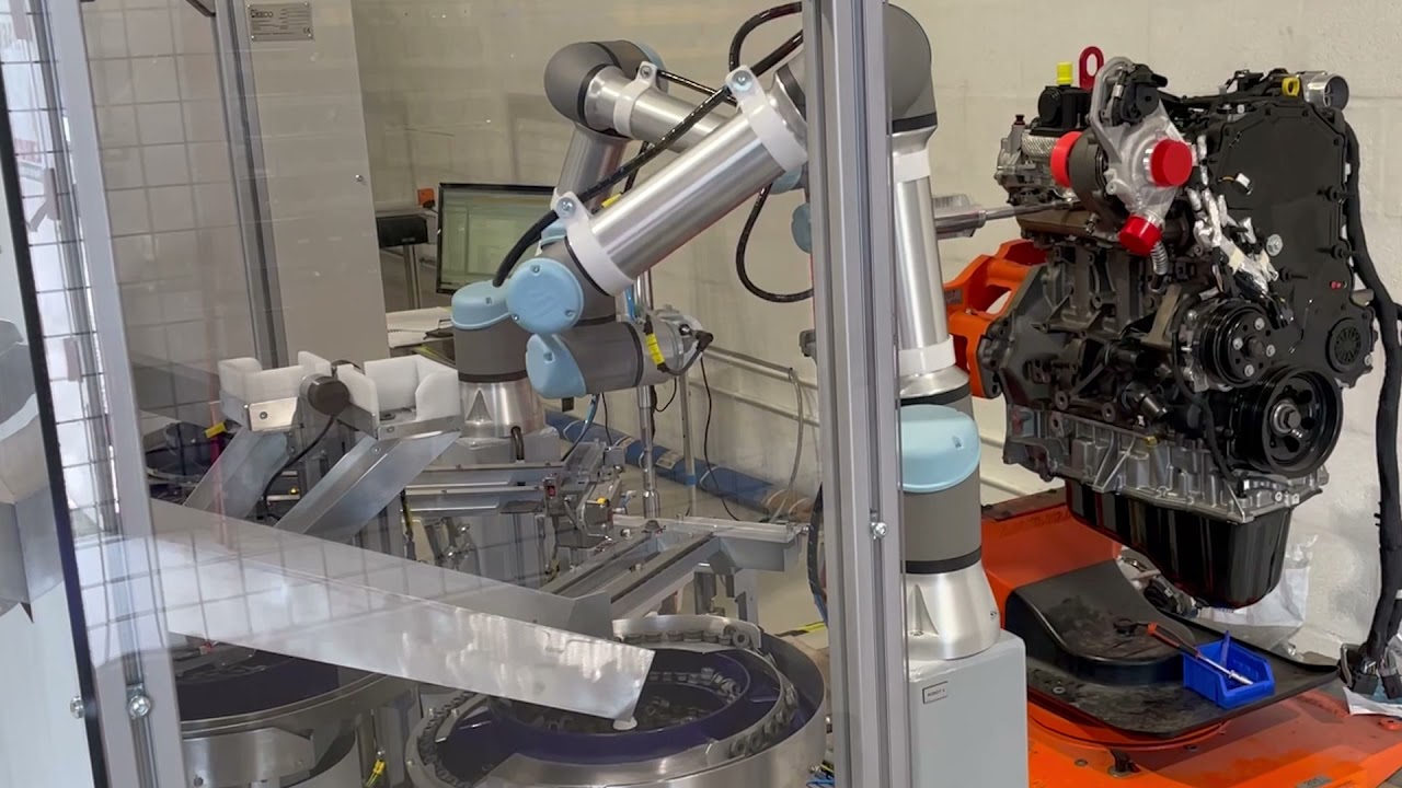 Cobot Automotive Solutions   Nut & Washer Placement