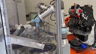 Cobot Nut & Washer Placement | Automated Assembly Robot Solution