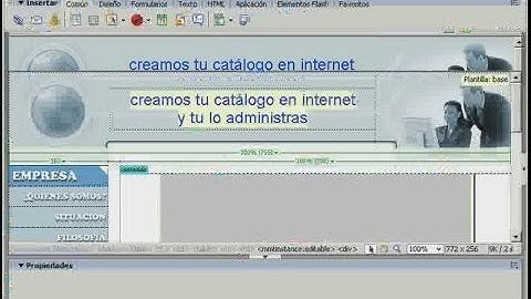 Cómo insertar un vídeo flash dentro de Dreamweaver