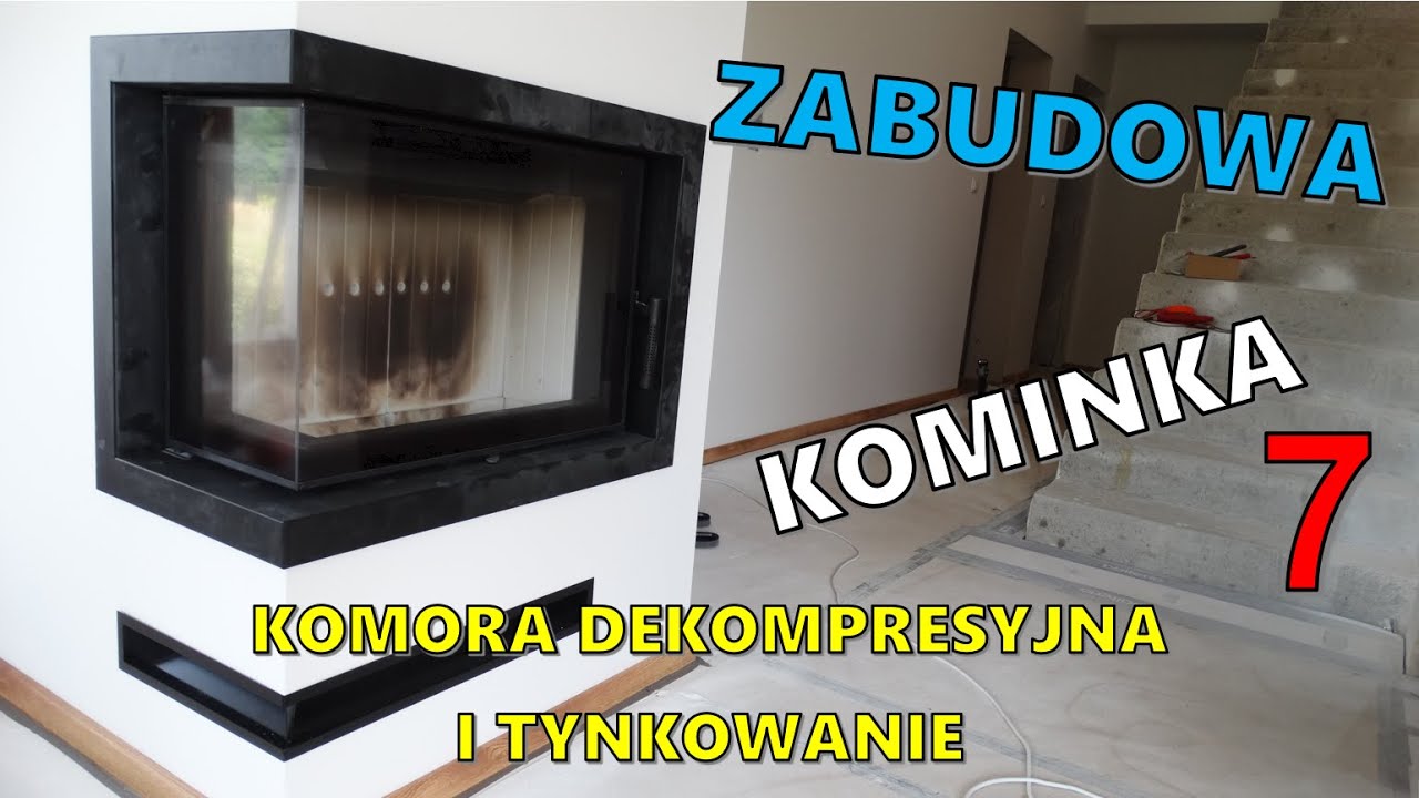 Budowa komory dekompresyjnej i tynkowanie obudowy siatką i klejem. Część 7.