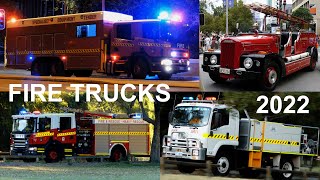 Fire Trucks In Action - Perth, Western Australia - 2022