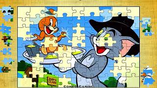 puzzle #4722 gameplay || HD New funny Tom and Jerry 3D cartoon jigsaw puzzle game video  screenshot 4