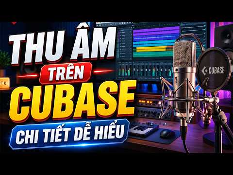 Video giới thiệu Khoá 06 – Thu âm & Mixing Cubase