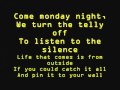God Help The Girl- Come Monday Night (Lyrics)