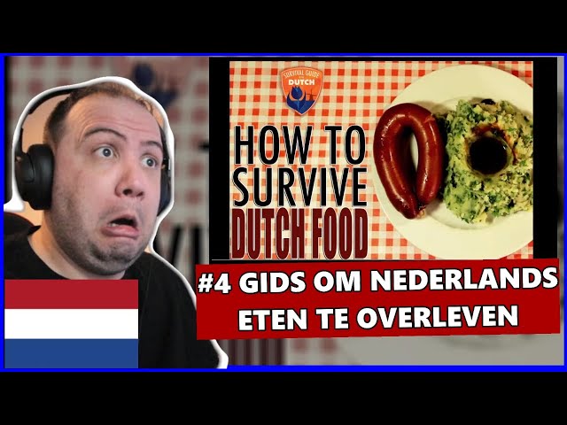 #4 - A Survival Guide to Dutch Food | Teacher Paul Reacts 🇳🇱 class=