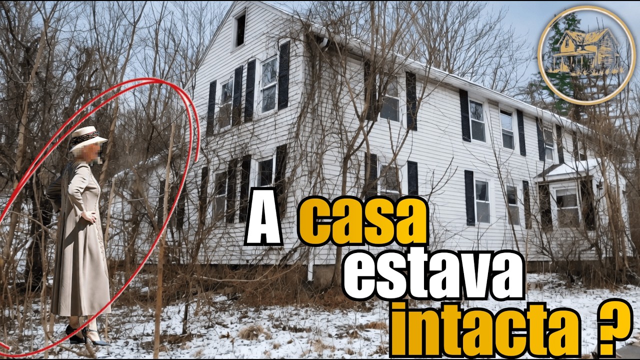 Entramos na Casa Abandonada de Uma Viúva de 100 Anos — Verdadeira Cápsula do Tempo | Quarto Secreto