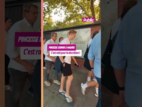 Vouloir faire sa rentrée en toute simplicité quand on est la future reine d'Espagne ? Mission