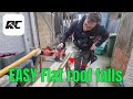 How to make a flat roof fall simple quick firring pieces