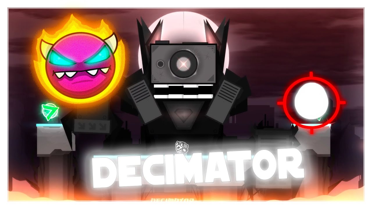 Geometry Dash 2.2 - Decimator by KingEggplant987 [Medium Platformer Demon]