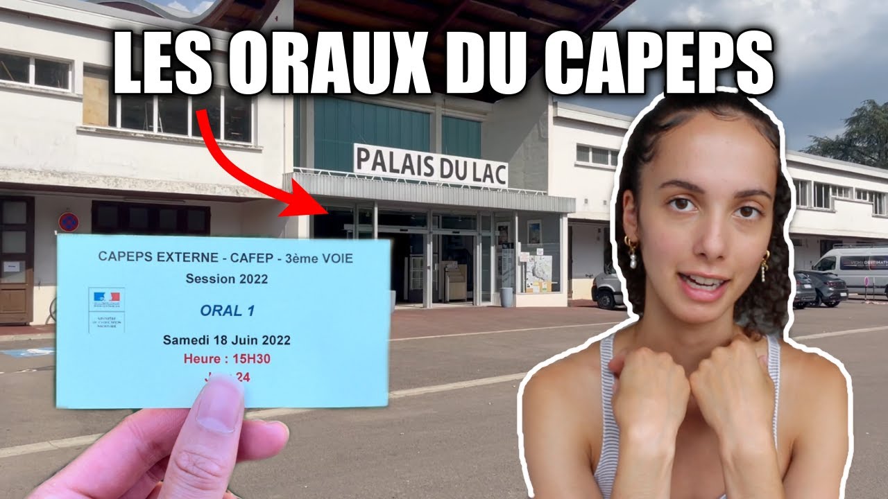 J'ASSISTE AUX ORAUX DU CAPEPS À VICHY !!