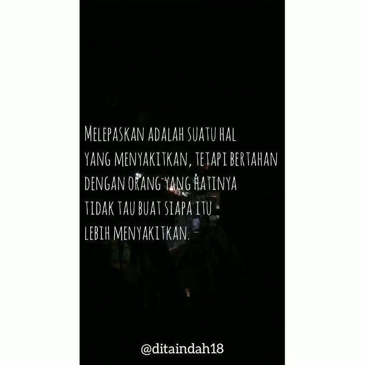 Story WA lagu jangan pernah berubah - ST12 cover by GHARMELIA