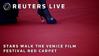LIVE: Actors, filmmakers walk the Venice Film Festival red carpet