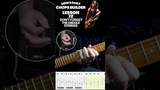 Lesson 72 - Don't Forget The Middle Strings!