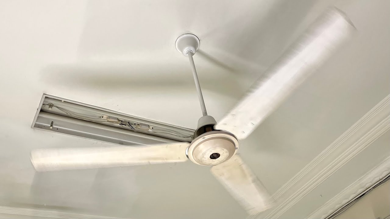 Rare NEMC 60” Industrial Ceiling Fan Pre Restoration! YouTube