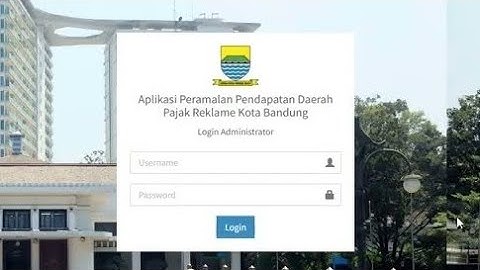 Sistem Pendapatan Daerah Pajak Reklame Codeigniter