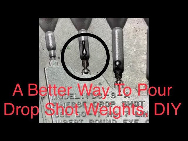 Pour your own DROP SHOT Weights!!! 