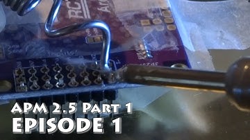 Ardupilot Arduflyer Quick Start Guide. How to setup APM 2.5 for arducopter (Part 1)