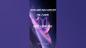 Army what will be your reply for I hate BTS. #bts #shortfeed #btsarmy #btsshorts #btsmember #btslove
