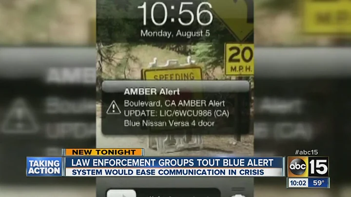 Valley law enforcement groups tout Blue Alert system