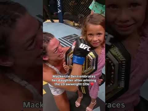 This moment 🥹 #UFC321