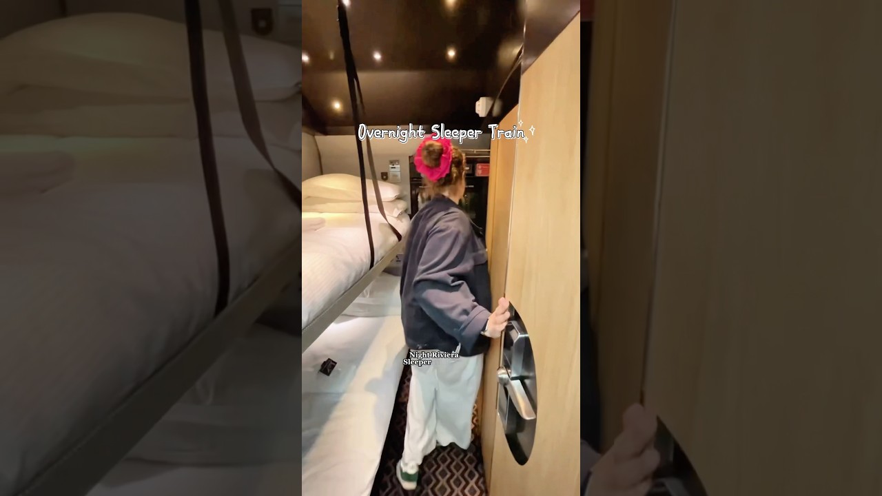 Sleeping on a train?! London - Cornwall 🚂✨The Night Riviera Sleeper 