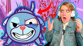 Bad Dog I Happy Tree Friends - Doggone It Concrete Solution Sea What I Found Reaction