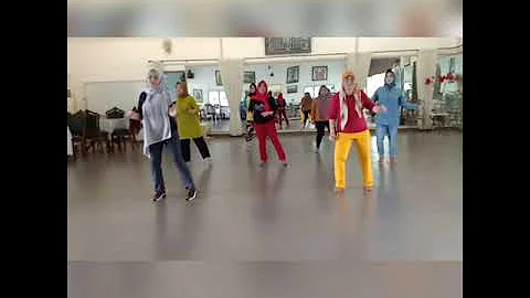 Iko Iko Samba Linedance. Choreograph by: Chika & Mamek. Demo by: ULD SUMSEL. Kelas Sabtu Pagi💃