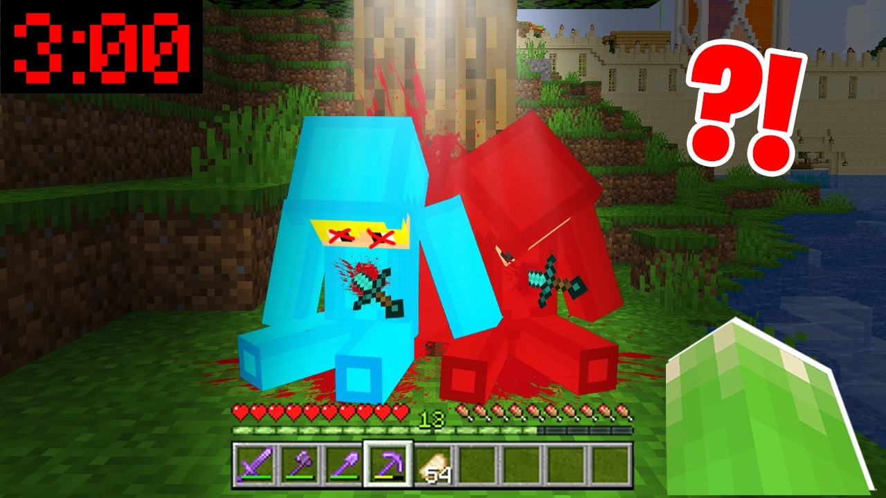 KTO ZABIŁ OLKA i LEONA w Minecraft...