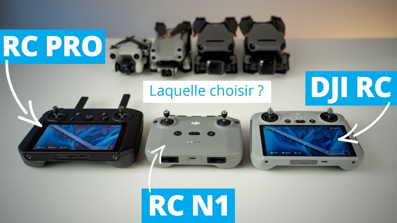 DJI RCRC PRORC N1  Laquelle de ces radiocommandes choisir 