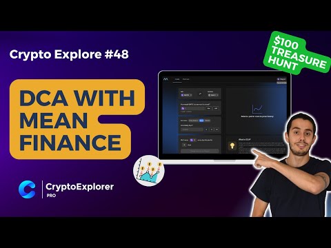 DCA Strategy with Mean Finance | $100 Crypto Treasure Hunt