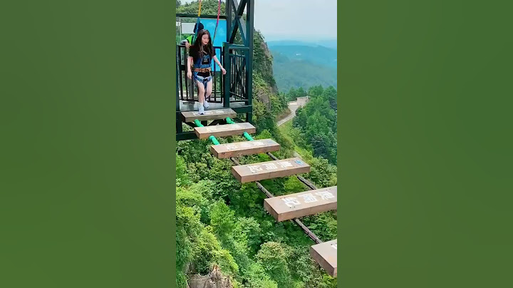 Bungee Jumping With Rope In Beautiful Place, :$ Asmr Bungee Jumping #shorts