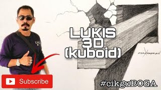Cara Menggambar 3D | Easy Draw 3D | Pensil 3D | Kuboid 3D | 3D Drawing  | Pencil screenshot 5