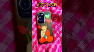 mobile phone back cover art 🎭 | #reels #trending #art #artist #artandcraft #artwork #artlovers #fyp
