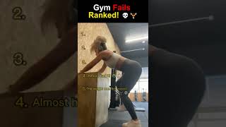 Top 5 Gym Fails That Went Horribly Wrong! 😂 #shorts | Ranked Laughs #gymfails #funny