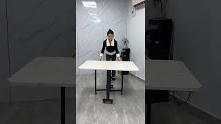 Ultra-thin household folding dining table #shortvideo #foldingtable #youtubeshorts #table